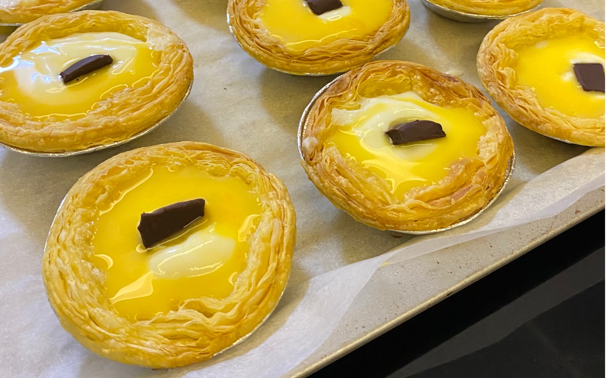 *食01/巧克力芝士爆浆流心蛋挞95