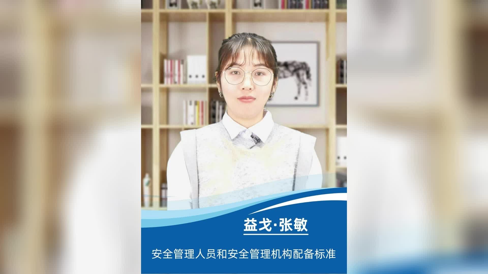 安全管理人员和安全管理机构配备标准哔哩哔哩bilibili