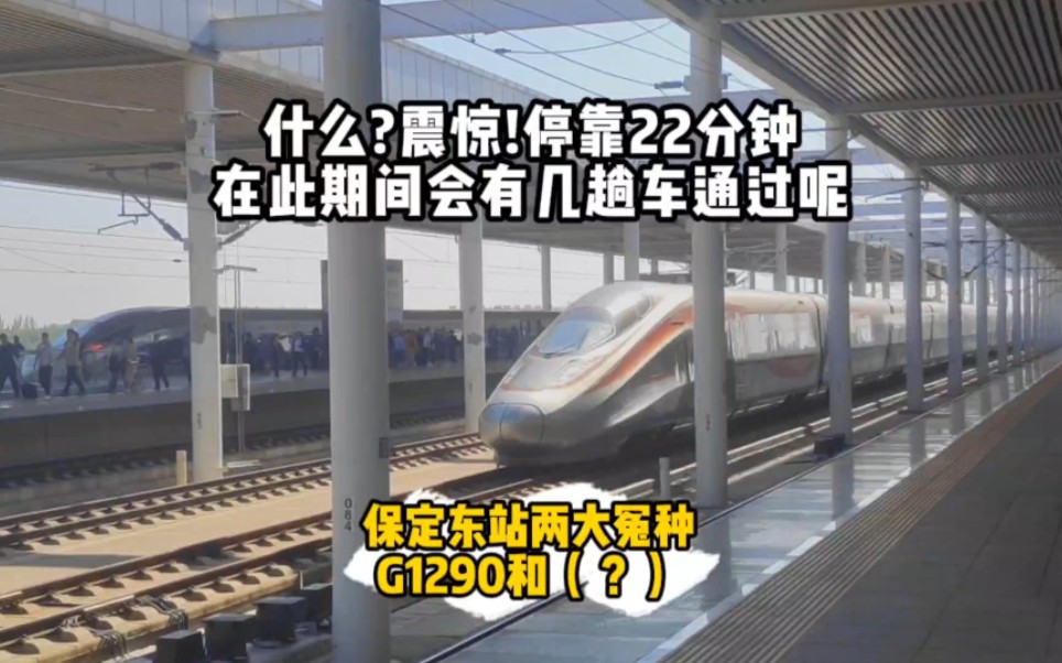 盘点最憋屈高铁被踩——保定东站g1290次,罚站22分钟被复兴号一顿蹂躏