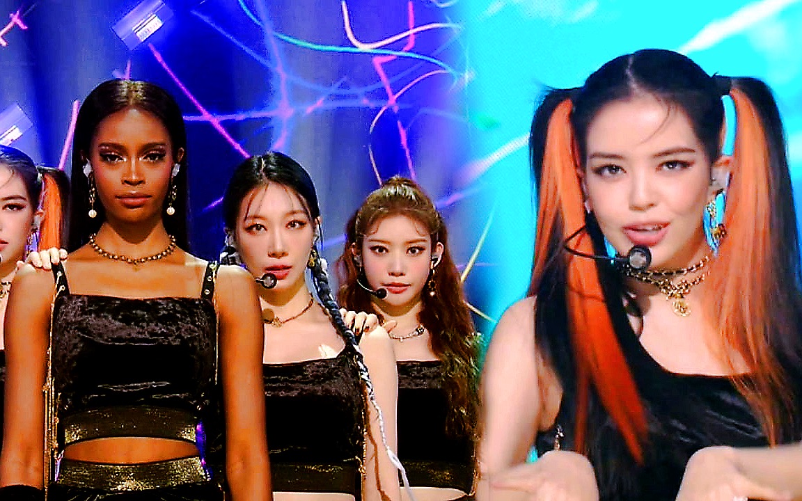 【blackswan】黑天鹅第一次上人歌! 211017《close to me》回归舞台