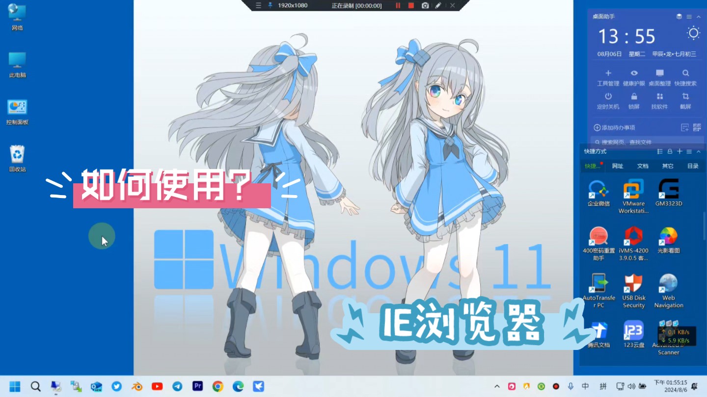 关于Windows11如何使用IE浏览器访问网站的问题~哔哩哔哩bilibili