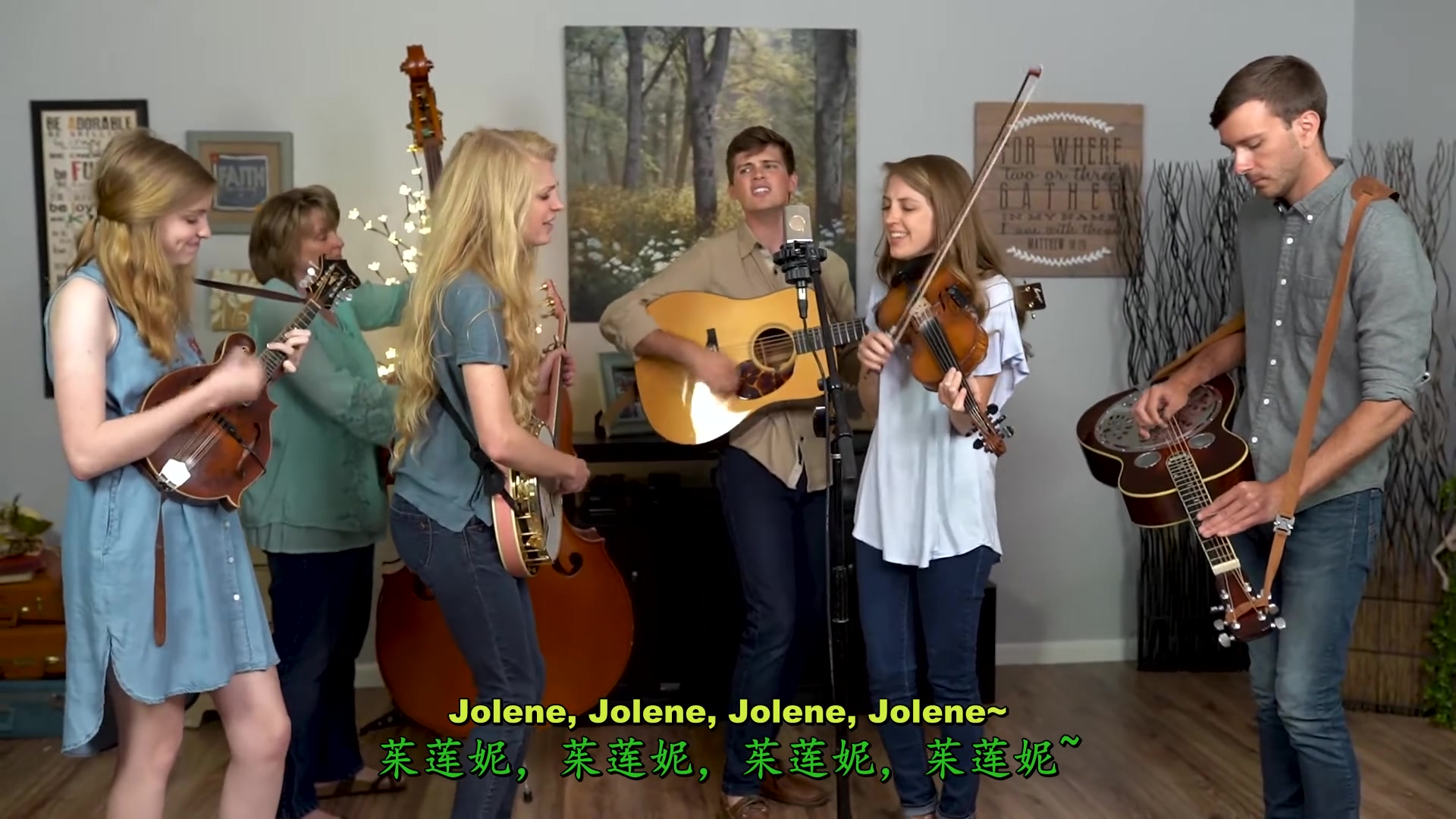 [图]经典英文歌曲Jolene完美翻唱 - Dolly Parton (Cover by The Petersens)