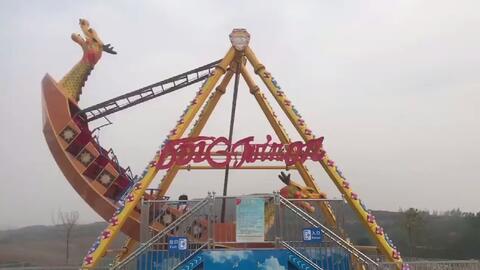 24座复古海盗船经典儿童游乐场设备-山鹰游乐