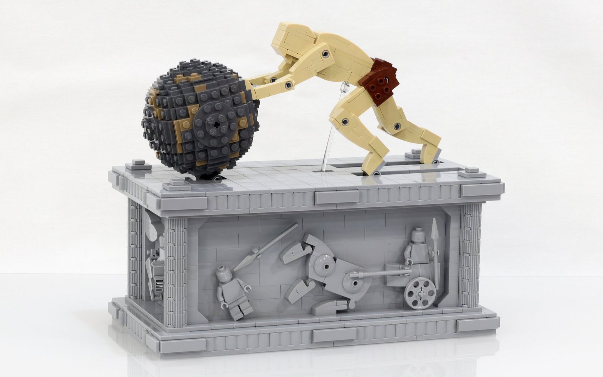 【RB】MOC13424 Sisyphus Automata (Motorized)1【JKBrickworks】[2018](1236 pcs)哔哩哔哩bilibili