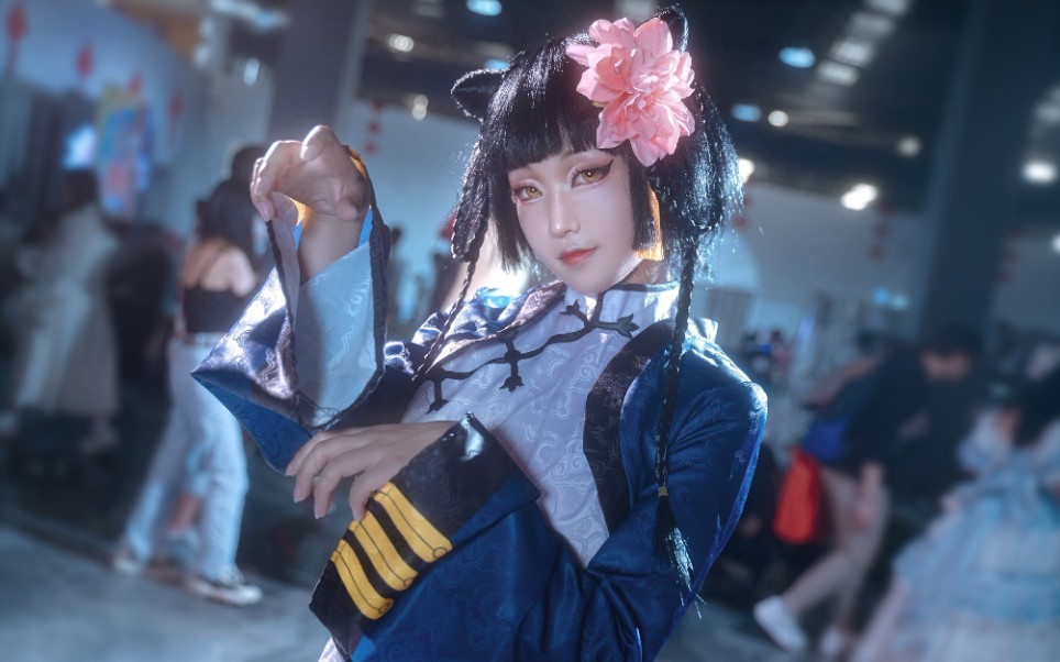 西安新月漫展黑执事蓝猫cos场照