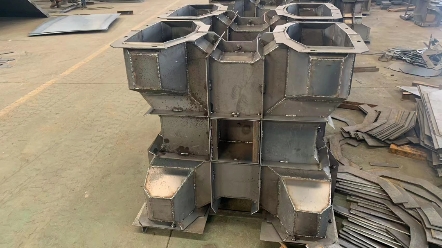 海边消浪块模具,四角空心防浪石模具,四角空心消浪块钢模具