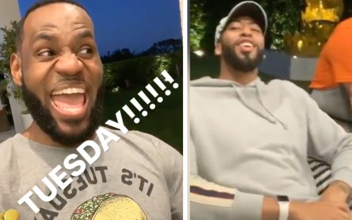 lebronjames勒布朗詹姆斯魔性的tacotuesday第三期这期邀请了安东尼