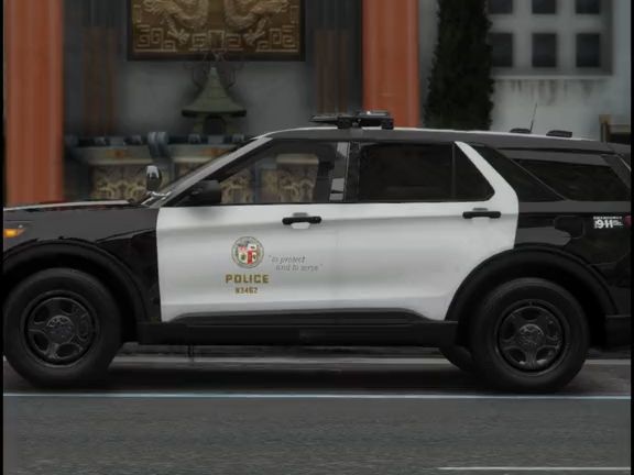 【GTA5】LAPD洛杉矶警署的新警车展示.哔哩哔哩bilibili