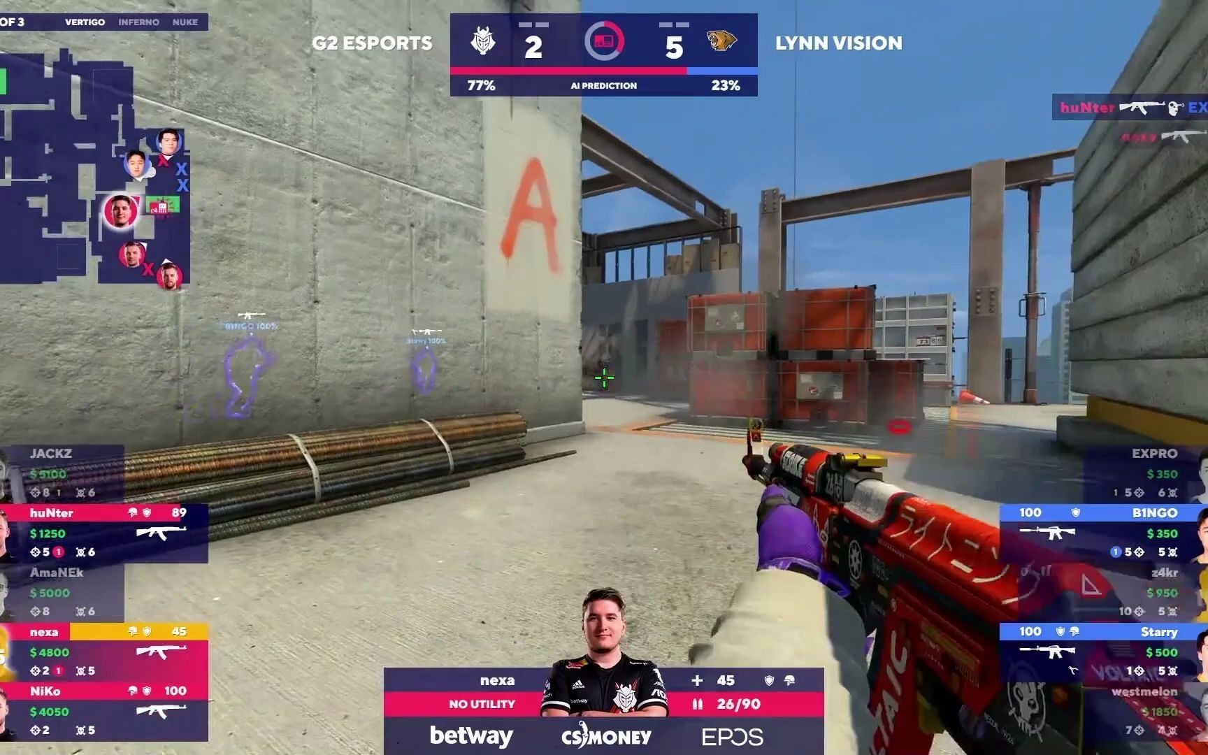【CSGO比赛精彩回放】G2 对阵 Lynn Vision Gaming - BLAST Premier 2021_哔哩哔哩bilibili ...