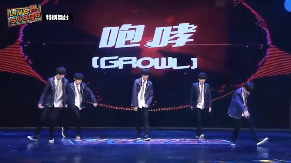 [图]中韩练习生舞蹈实力对比之《咆哮 growl》tfboys师弟 vs EXO师弟 NCT（内含produce 101）