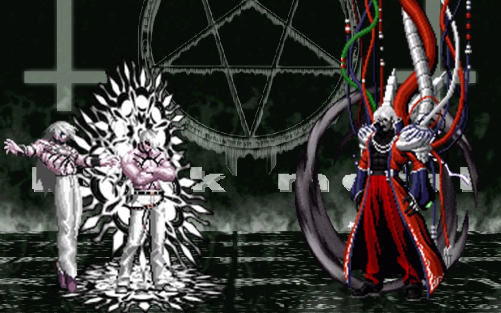 mugen白炎大蛇八神vs钢弹卢卡尔12p