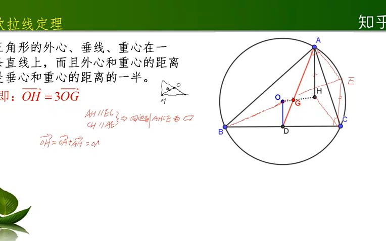 【转载】欧拉线定理——岳志义老师哔哩哔哩bilibili