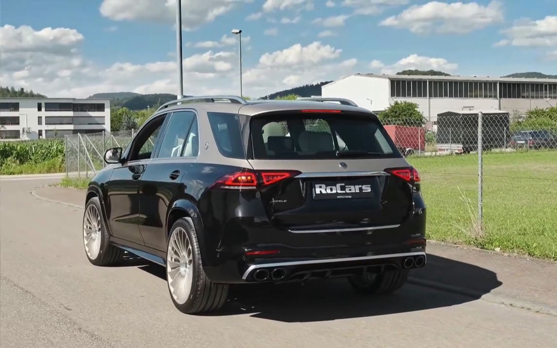 德国改装厂爆改的双色车身奔驰gle450