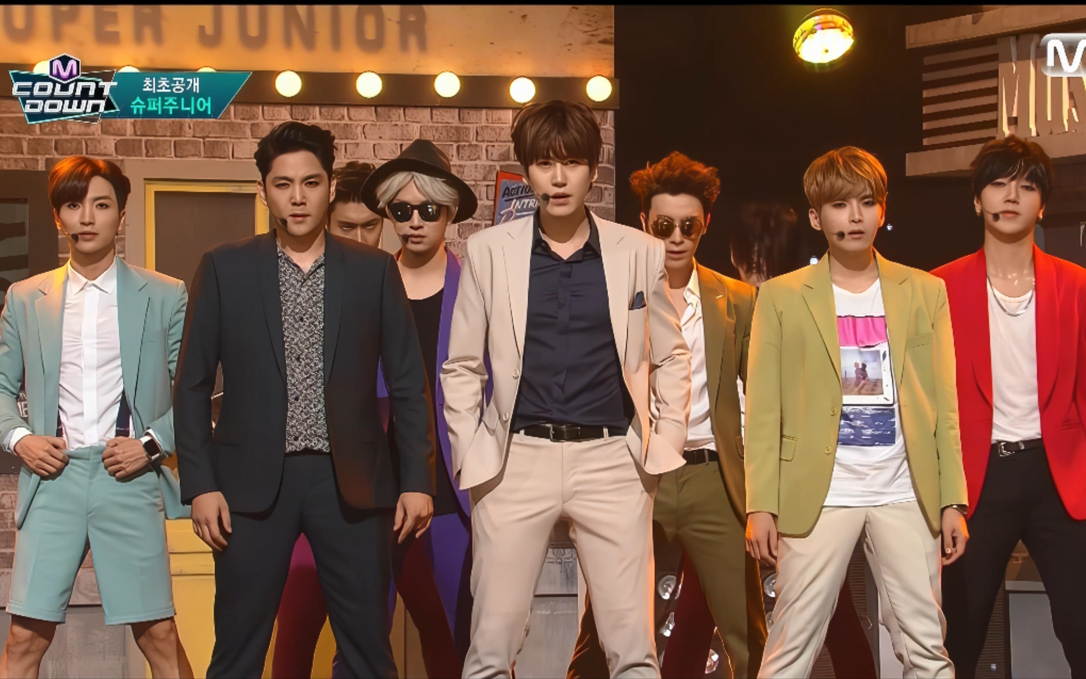 [图]【4K 舞台】Super Junior《 Devil 》Mnet Japan 20150716