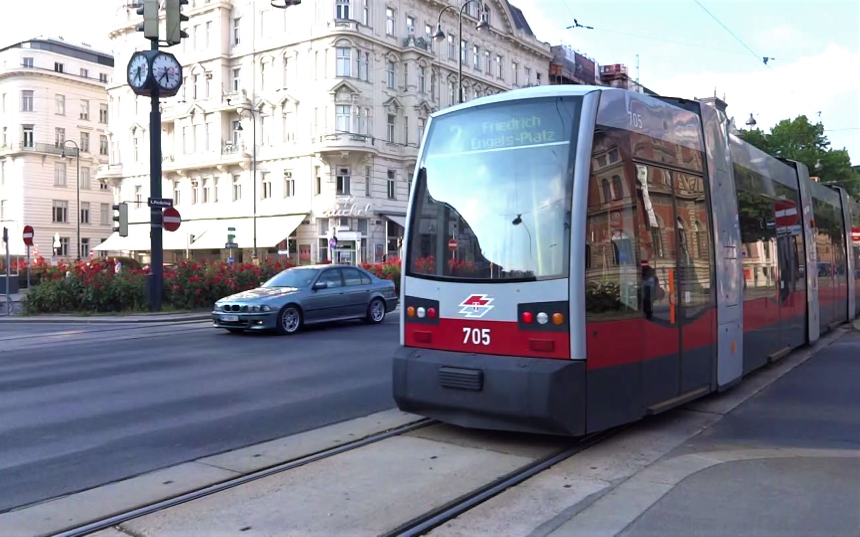 【有轨电车】维也纳有轨电车2号线