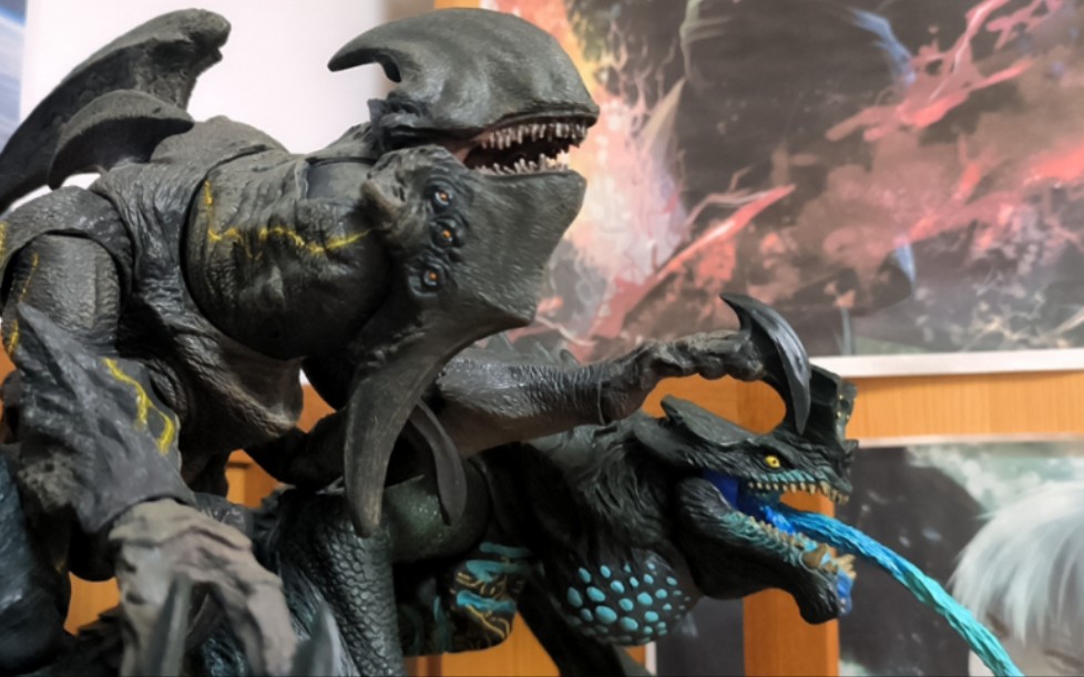 neca环太平洋怪兽kaiju收集进度更新.新增加了两位新成员.