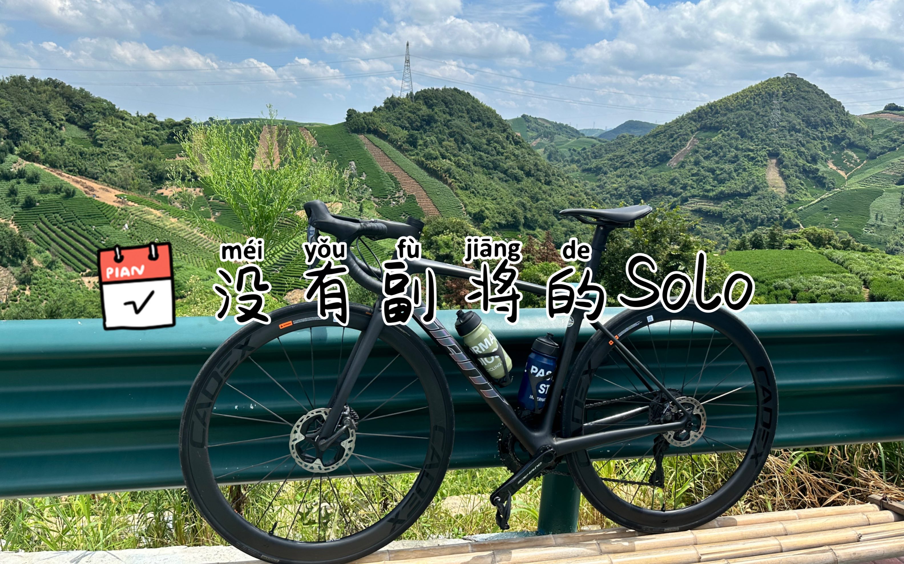 Solo杭州中泰,西岩山绿道太好骑了,满眼茶山太美了!哔哩哔哩bilibili