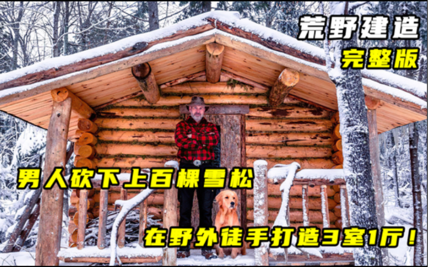 [图]肖恩在山上徒手改造百年石屋，舒服的住一年！完整版一口气看完