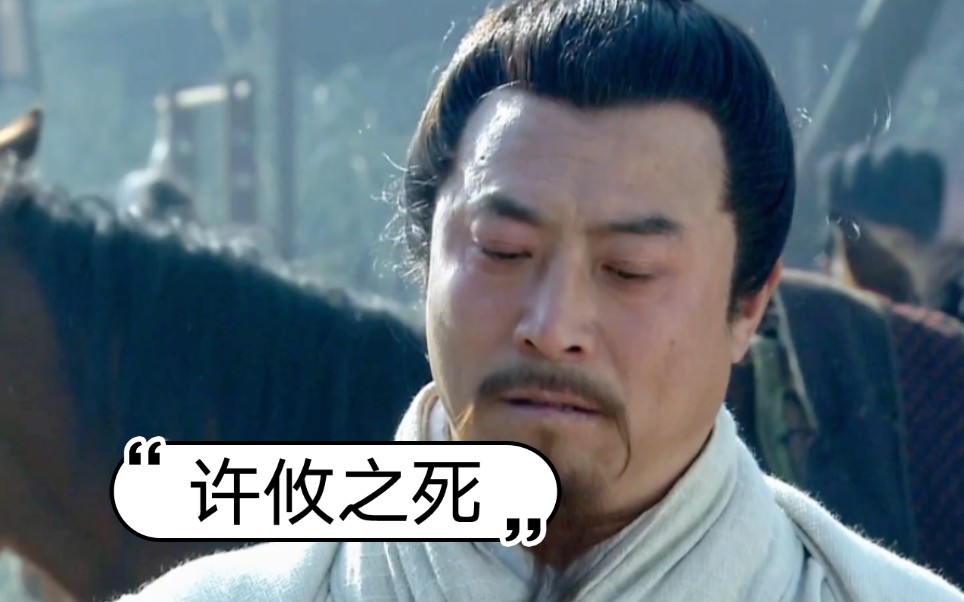 许褚怒砍许攸,许攸之死