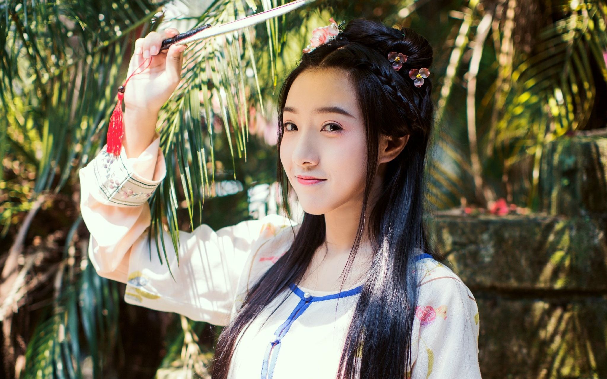 七朵颜灵兰2015年直播期间部分跳舞片段