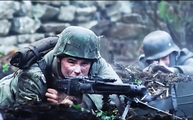 【1944】这才叫生猛震撼的二战片,全程重武器轰炸,场面残酷至极_哔哩