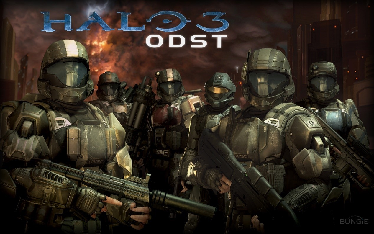 [图]【红豆】光环3：地狱伞兵 HALO3:ODST 全剧情章节流程直播实况