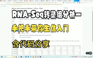 Download Video: 【TCGA、RNA-Seq生信分析全套流程一】：UCSC—Xena下载TCGA数据整理