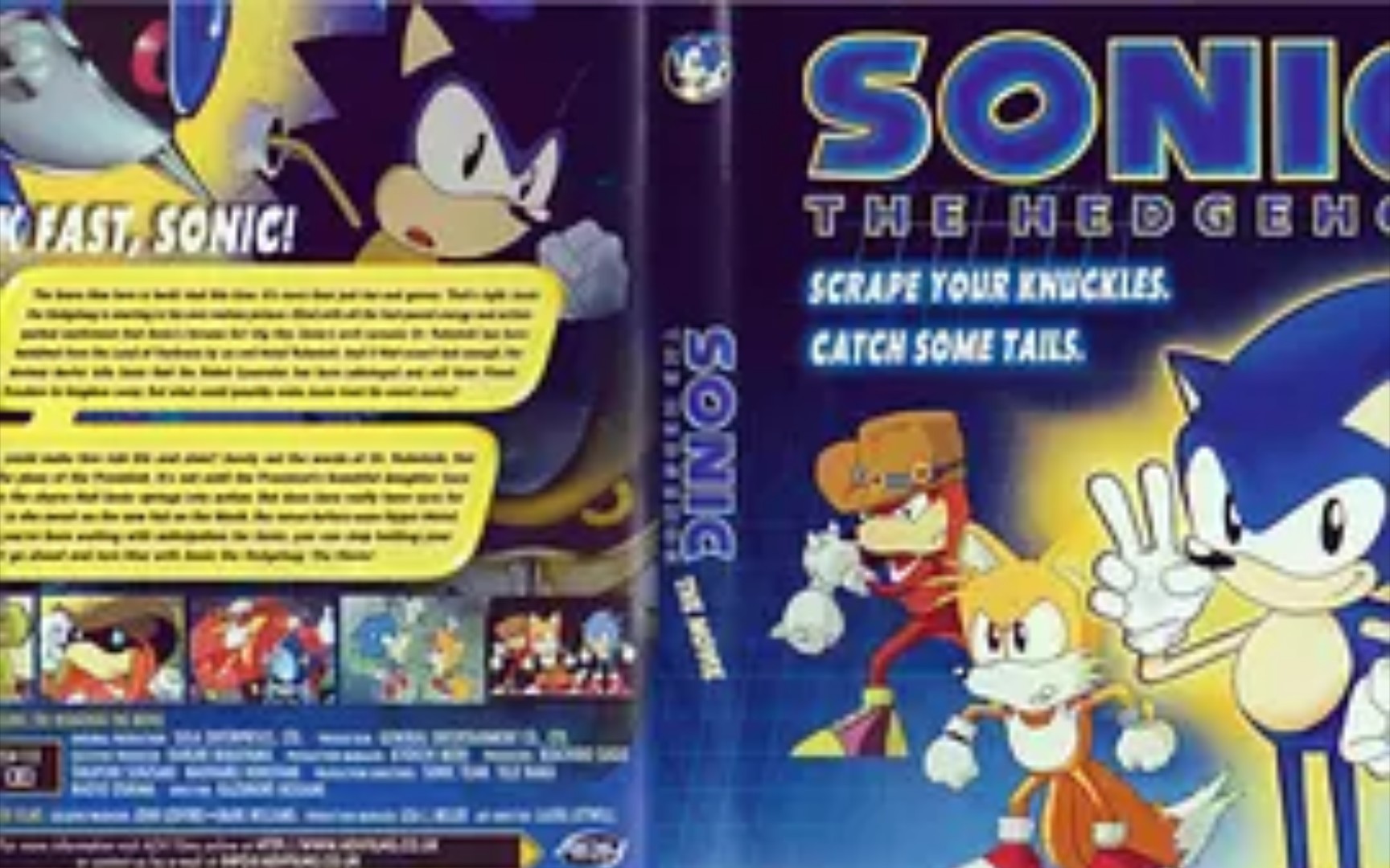 索尼克大电影 Sonic the Hedgehog  The Movie (1996 OVA ) 英语生肉哔哩哔哩bilibili