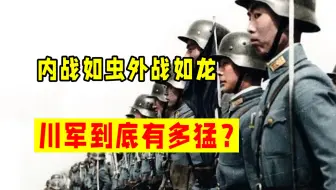 拿着最烂的装备，打着最硬的仗，为何说川军为中国流干了血？
