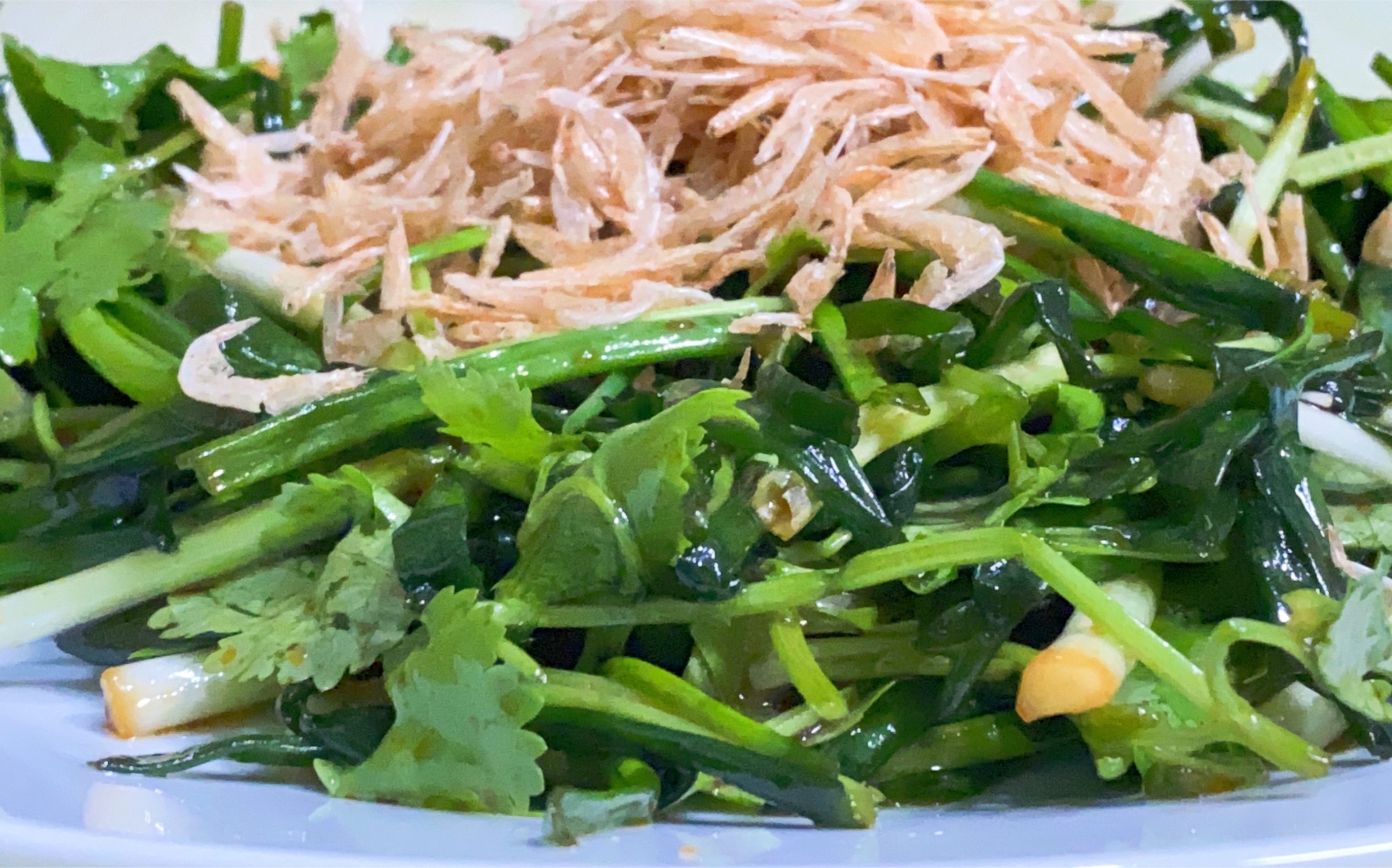 凉拌小葱好不好吃?教你正确做法,一道家乡传统爽口开胃小菜