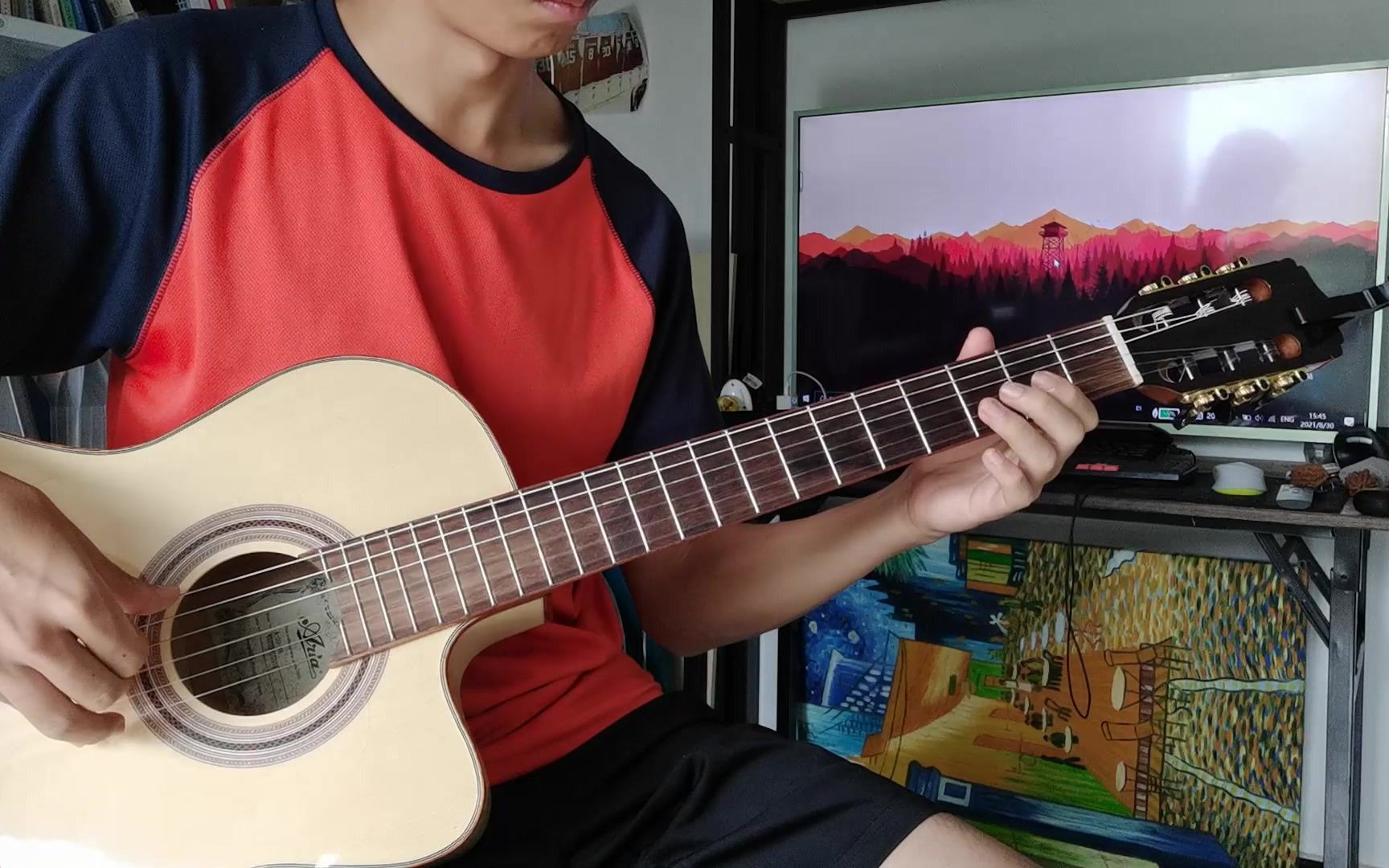 【吉他 口琴】《敕勒川》—野孩子_哔哩哔哩_bilibili