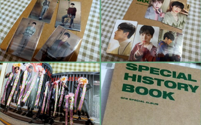 【SF9】speclal history book 开箱哔哩哔哩bilibili