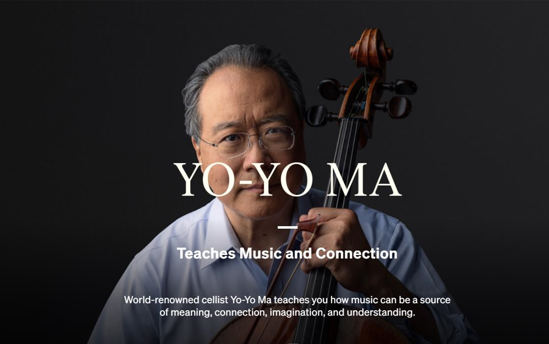 [图]Yo-Yo Ma Teaches Music and Connection