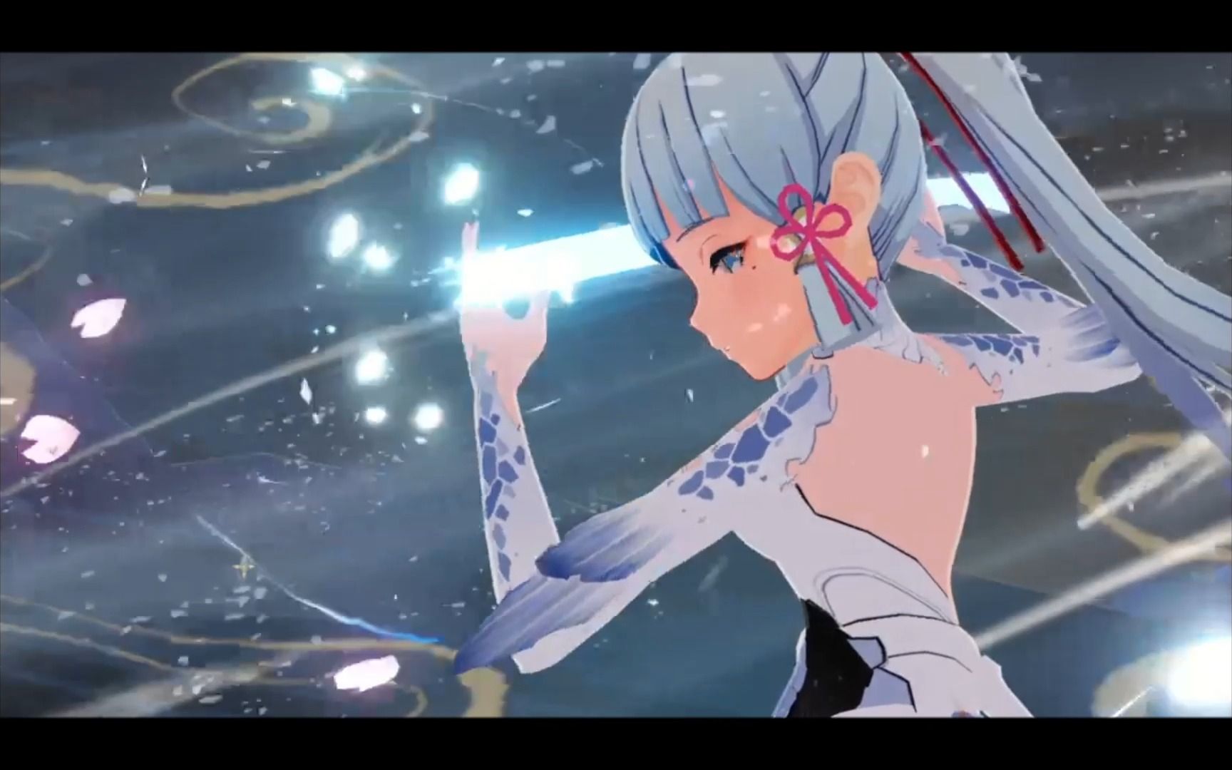 凌华皮肤:露西亚_鸦羽_鳞波沫舞