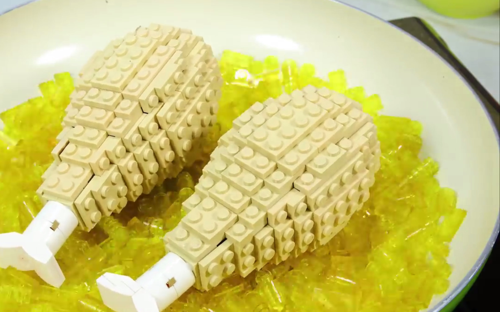 【定格动画】乐高烹饪-鸡腿