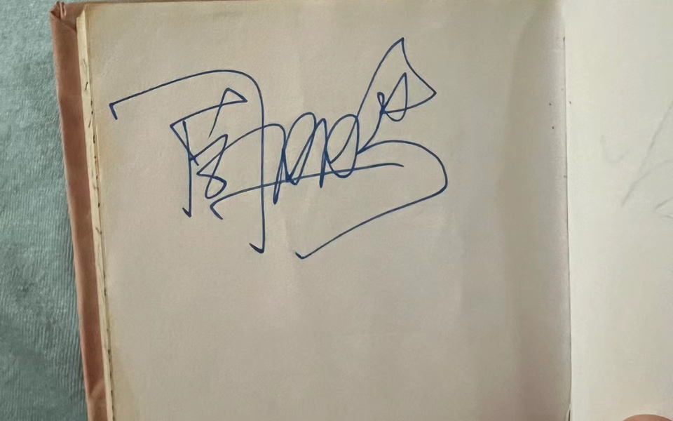 【萨顶顶】珍贵资料!周鹏时期签名