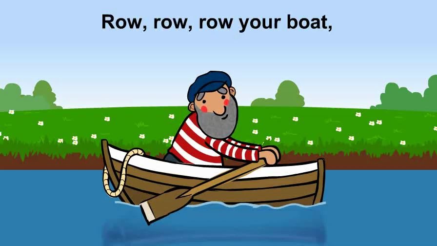 [图]【BBC英文童谣】18 Row Your Boat