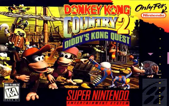 [图]【作业用BGM】Donkey Kong Country 2 - Stickerbrush Symphony