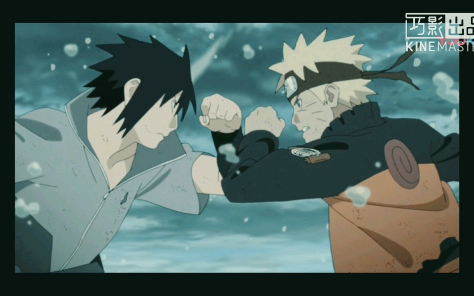 佐助鸣人大战,火影忍者中最辉煌的一战,可能剪得不太好.