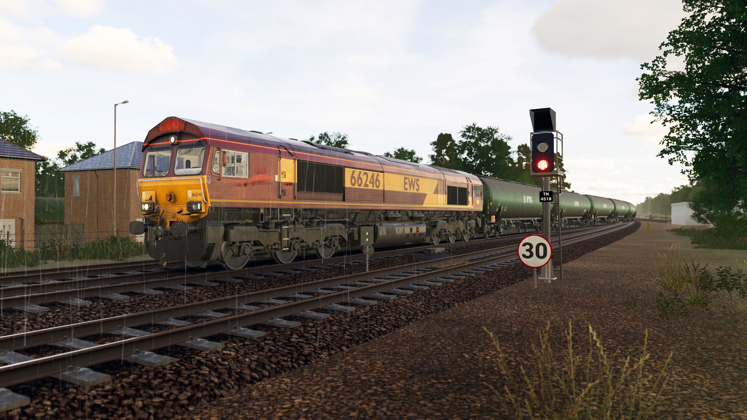 【模拟火车世界4】米德兰主线#1 | 半成品线路大更新 将一组空石油罐