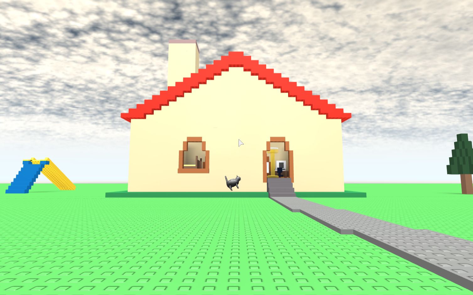 探索一下roblox里的happy home(附带里面的3个成就)