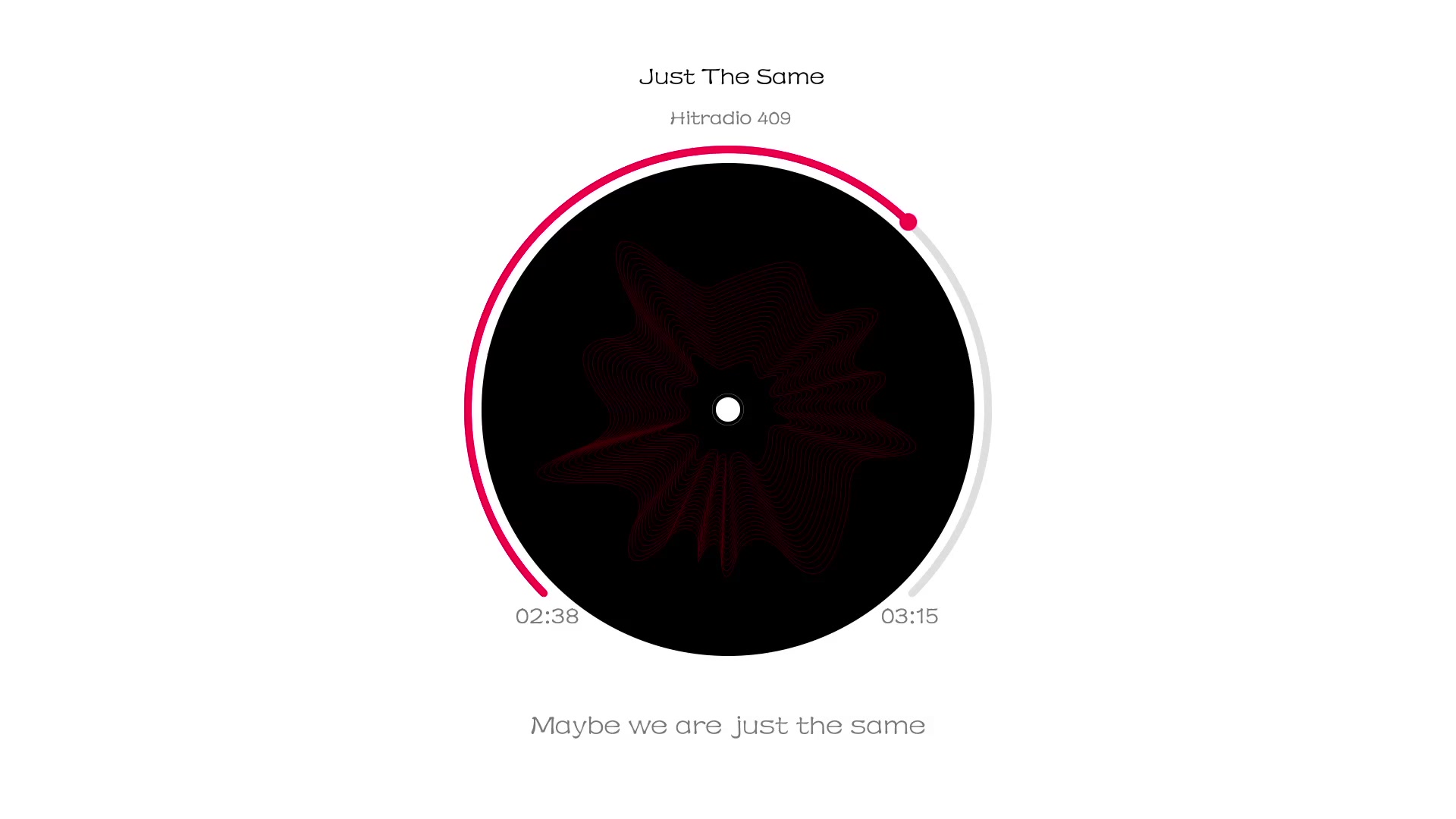 [图][轻松调频]Just The Same - Hitradio 409