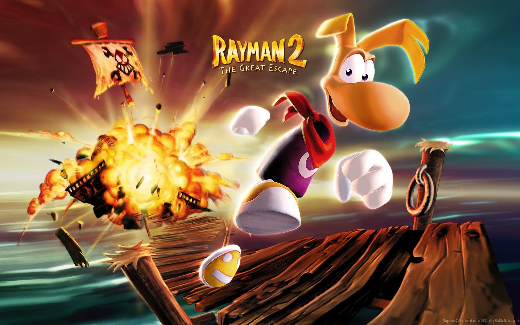 [图]《雷曼2：胜利大逃亡(Rayman 2:The Great Escape)》(1999)通关视频