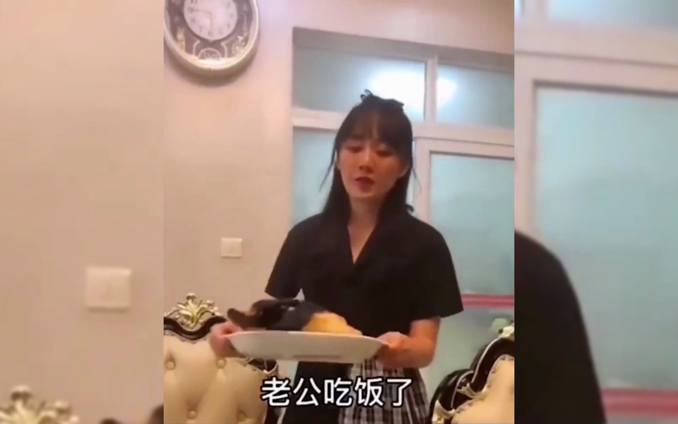 [图]女生做饭翻车名场面，有你是我的福气