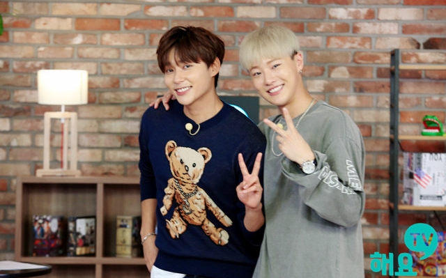 【朴素贤的偶像tv】金圣柱&曹承衍baby ride/luv again cut