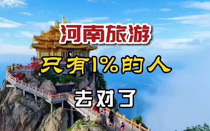 【旅游攻略】河南旅游 只有1%的人去对了哔哩哔哩bilibili