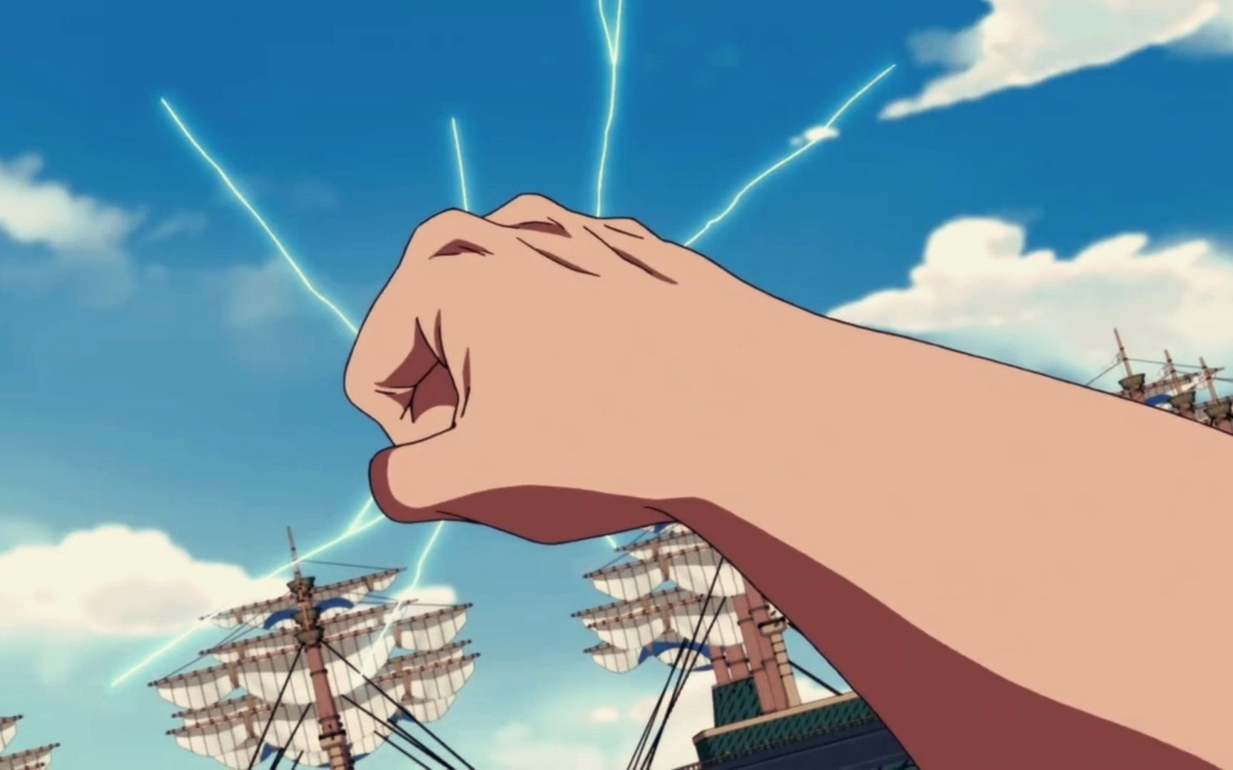 顶上战争白胡子高燃战斗画面