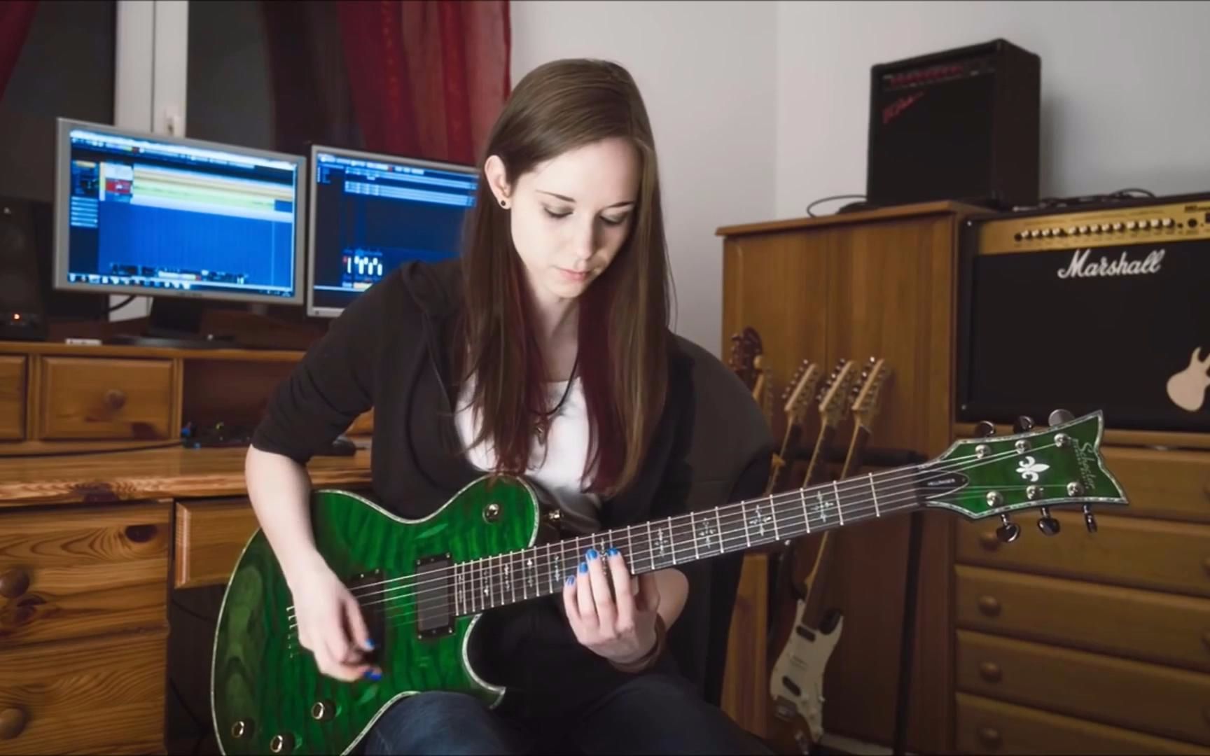 【吉他】油管速弹女吉他手盘点 2017.10.