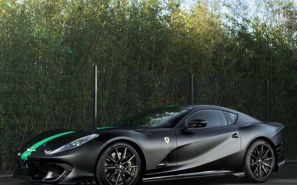 我与汽车的日常# 法拉利 812 competizione atelier nero opaco哑光