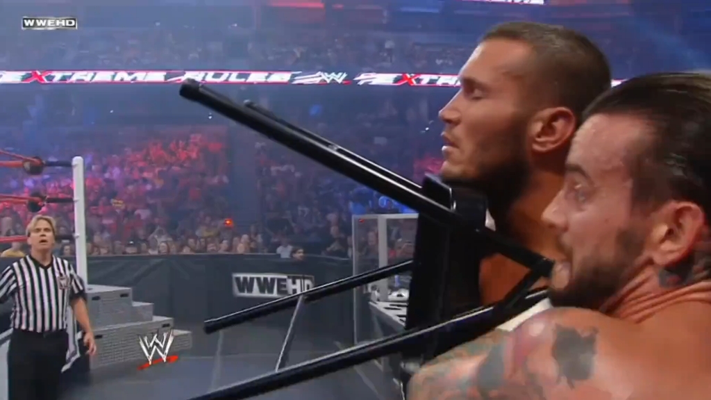 wwe2011最后站立赛:兰迪奥顿vs朋克